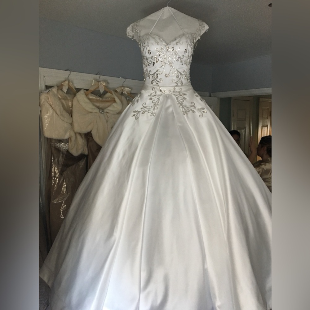 Custom Pnina Tornai Wedding Ballgown! - Picture 5 of 6